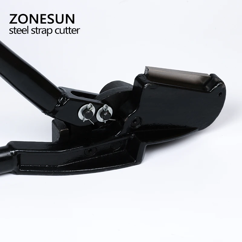 ZONESUN H400 Manual Steel Strap Cutter Heavy Duty Metal Banding Shear Iron Sheet Scissors Packaging Tools for 9-50mm Strap