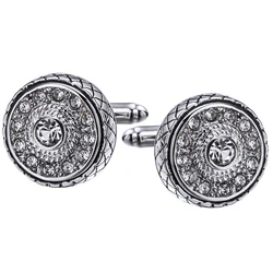Kflk Sieraden Merk Kristal Fashion Manchetknoop Groothandel Knop Hoge Kwaliteit Retro Franse Shirt Manchetknopen Voor Heren Gasten