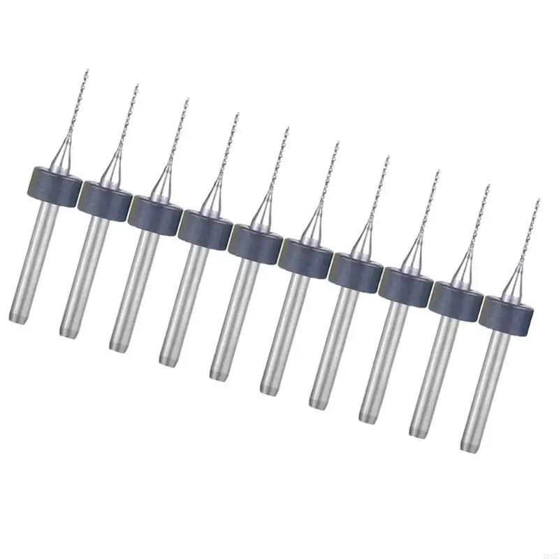 203C 10 قطع PCB البلاستيك الخشب المعادن الناعمة استخدام لقمة ثقب مناسبة لحفر المجوهرات عالية الدقة والمواد الناعمة #4