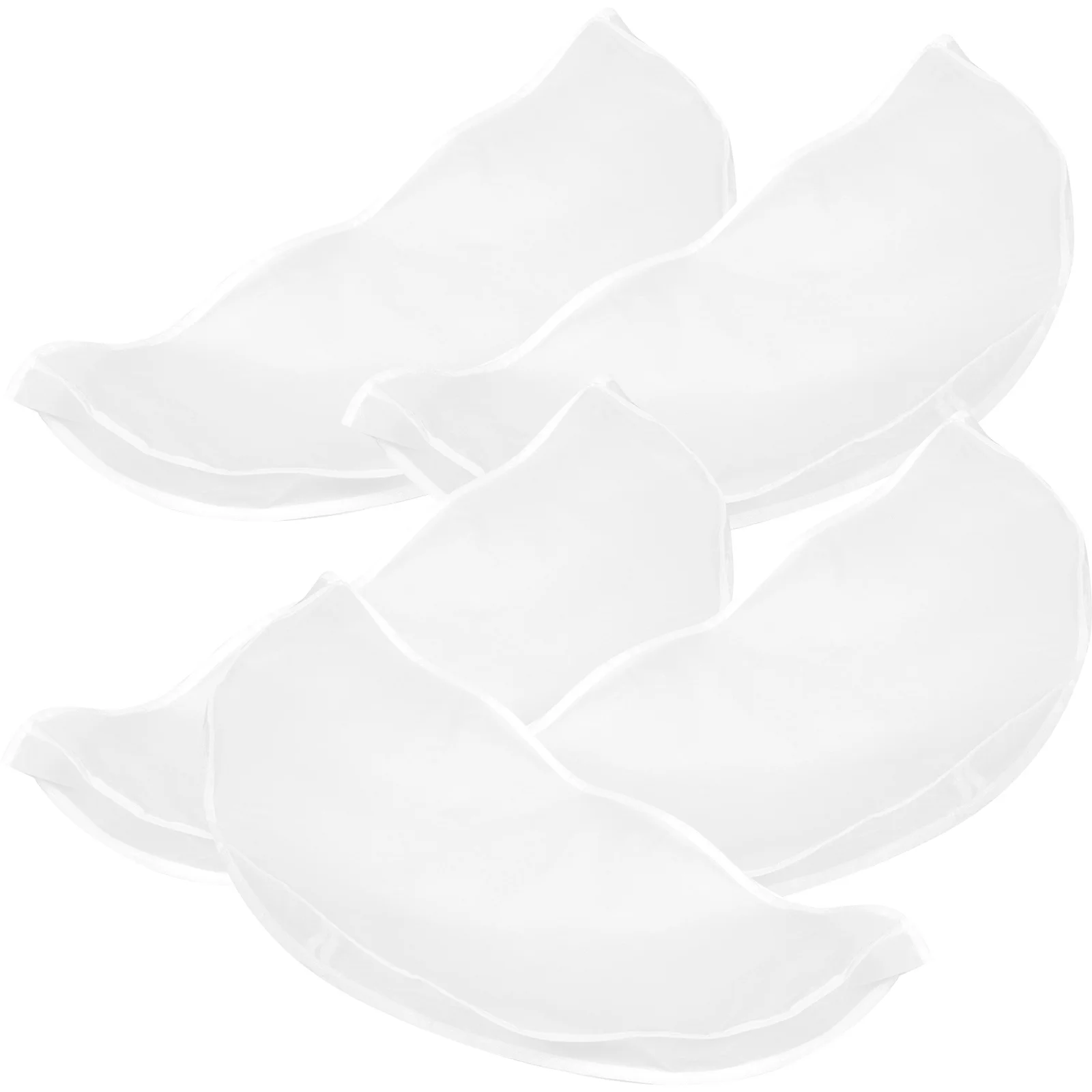 

5Pcs Thick Transparent Clothes Covers Breathable Peva Garment Bags Hanging Wardrobe Suit Dress Storage Protector