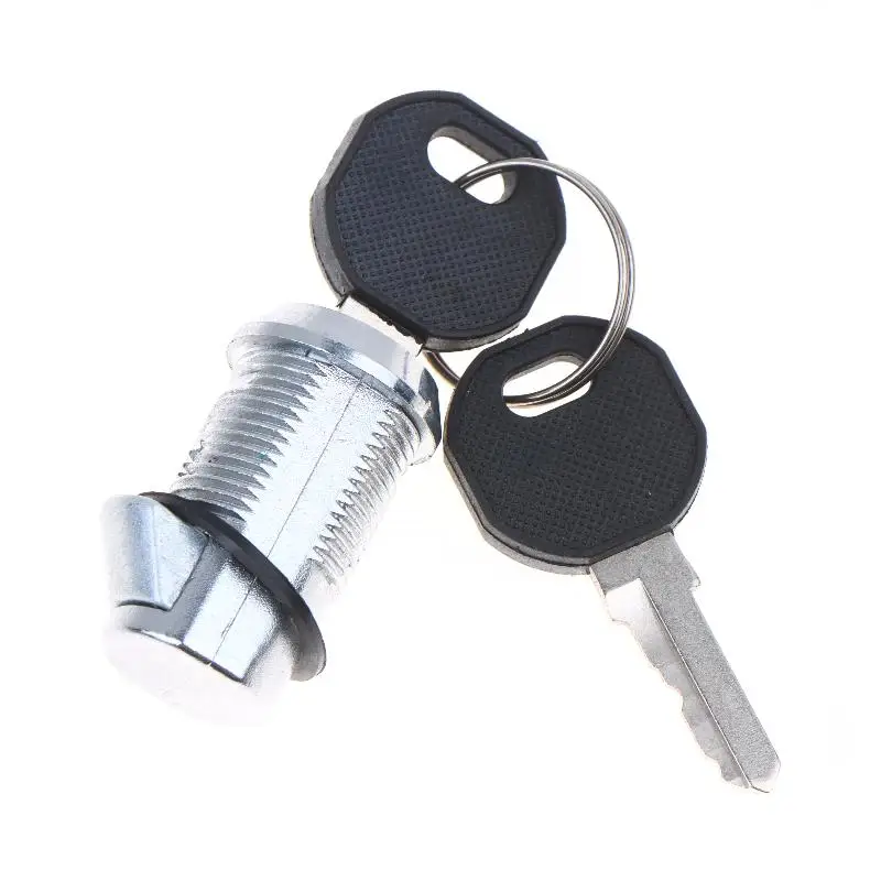 Mailbox RV Truck Zinc Alloy Cylindrical Lock Cabinet Lock Door Lock Useful Lock Padlock With 2 Keys For Secure File Drawer Door