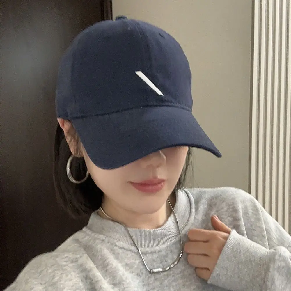 

Versatile Embroidered Embroidery Baseball Cap NYC Hole Letter Baseball Hat Cotton Peaked Cap Sun Hat Cycling