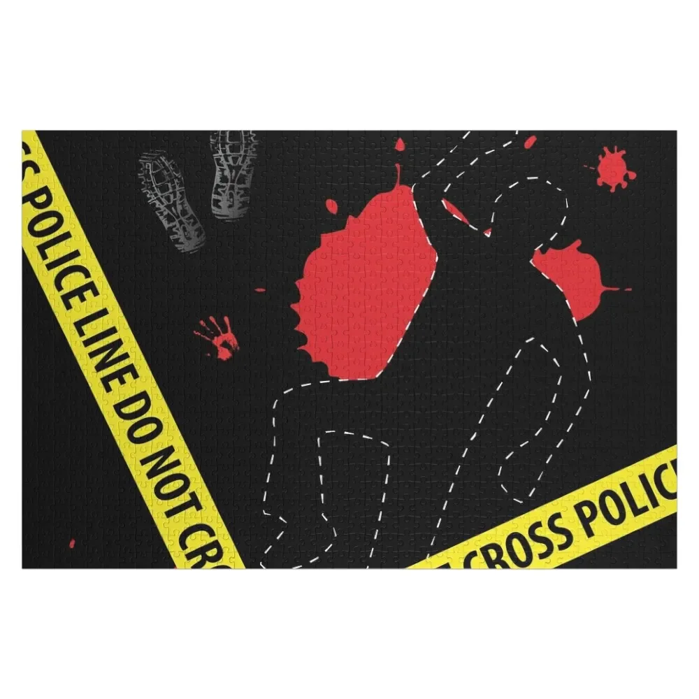 

Crime Scene Jigsaw Puzzle Toys For Children For Children Custom Gift Puzzle