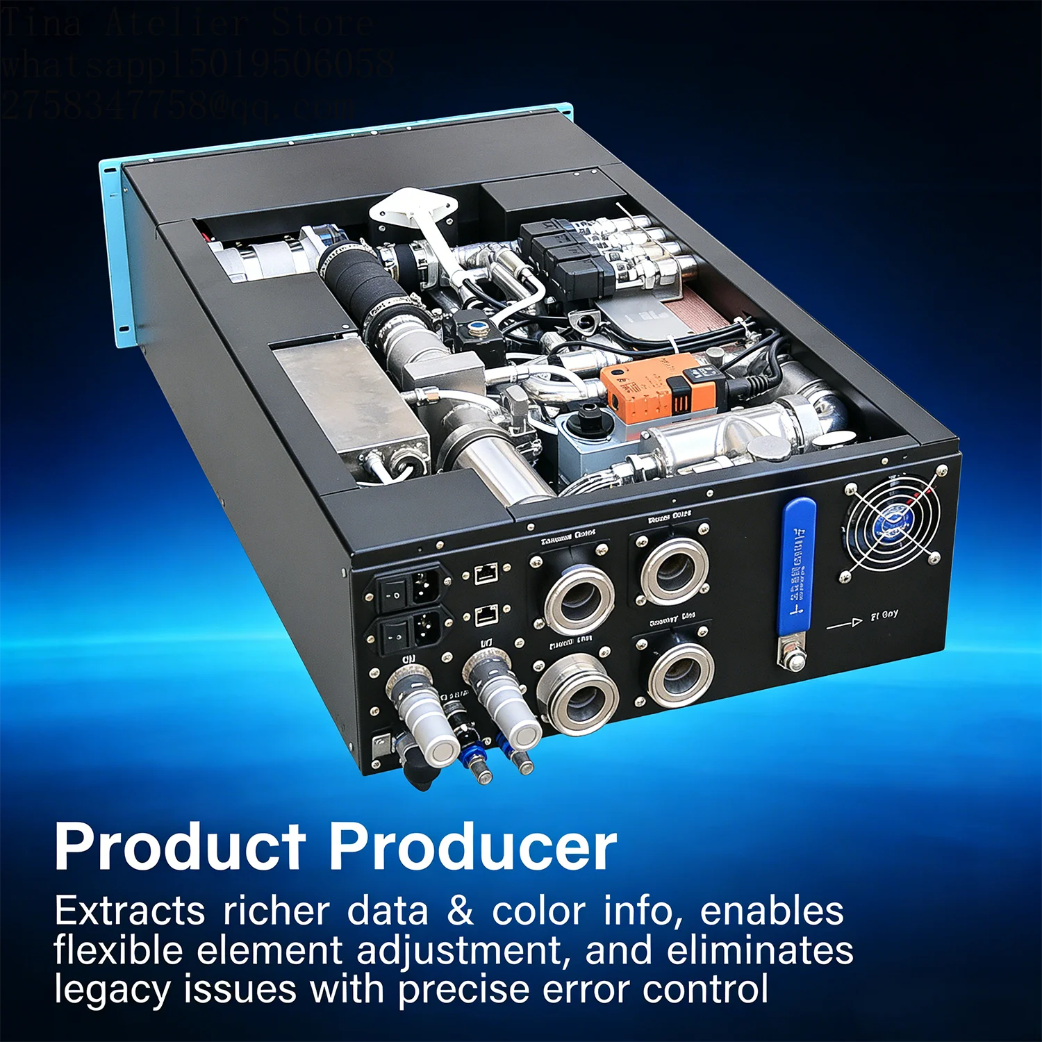 LIANLI 65KW 130KW Rack-mounted CDU Liquid Cooling Solution for Data Centers AI Servers and High Performance Computing