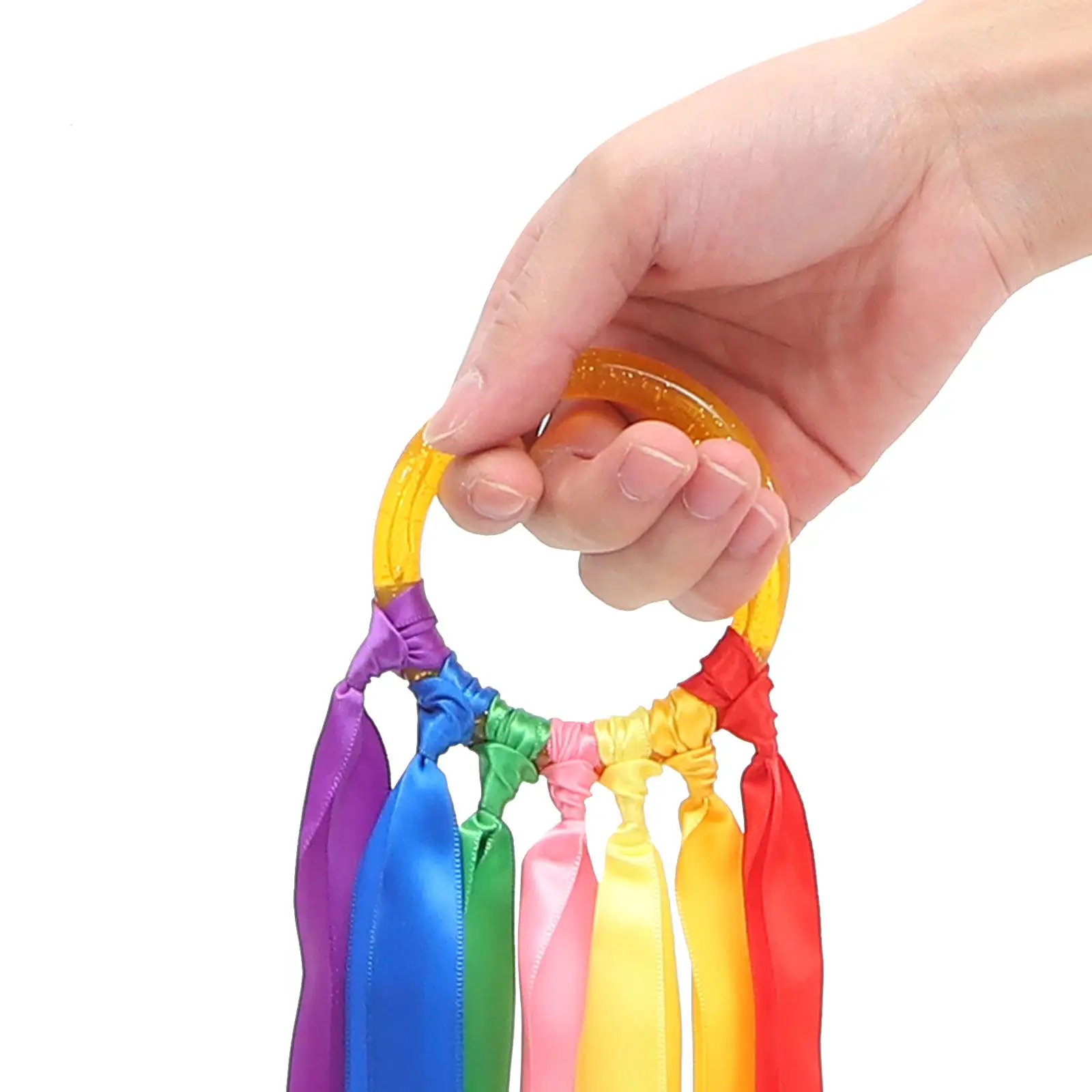 Cinta de Gimnasia Rítmica para Niños, Material de Tela Premium, Suave y Fácil de Usar, Cinta Voladora para Danza China y Marchas