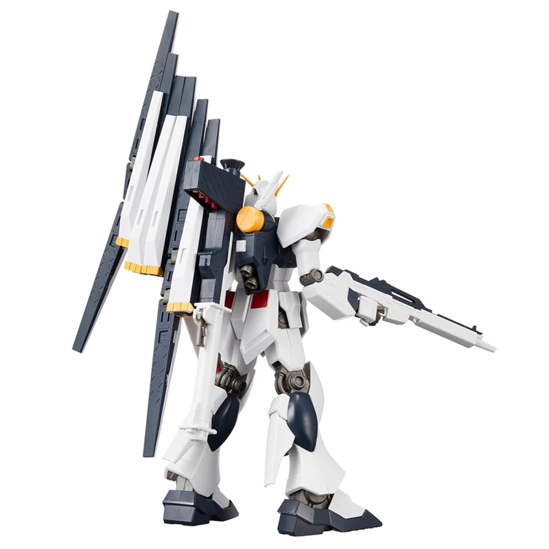 โมเดล Bandai Hguc νgundam RX-93ของขวัญวันเกิดเด็กชายเมชาแบบทำมือประกอบฟิกเกอร์ที่ระลึกเครื่องประดับอะนิเมะต่อพ่วง