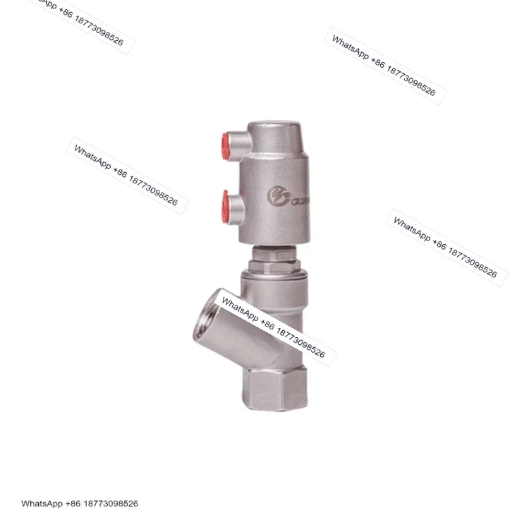 Stainless steel anti-drip filling head DN15 long rod Y-type liquid filling valve can be customized