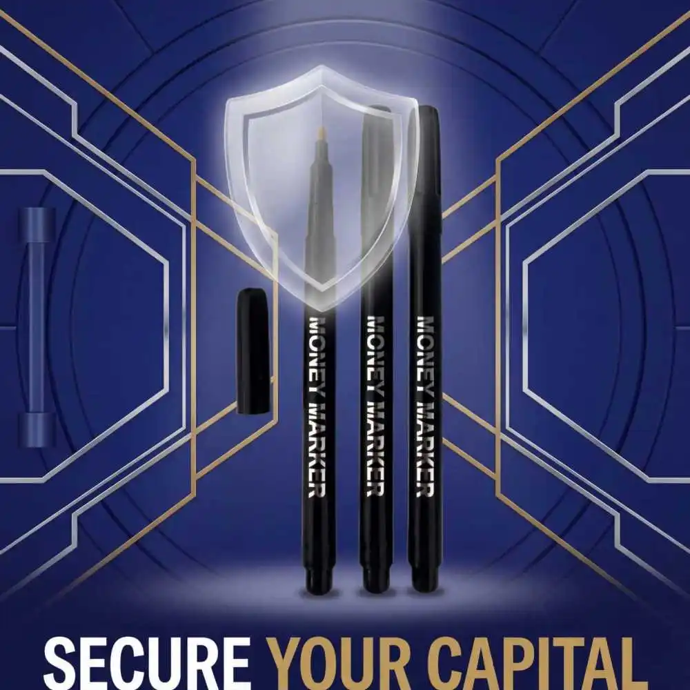 Professional Money Detector Pen Counterfeit Bill Checker Portable Marker For Secure Cash Identification Workflow