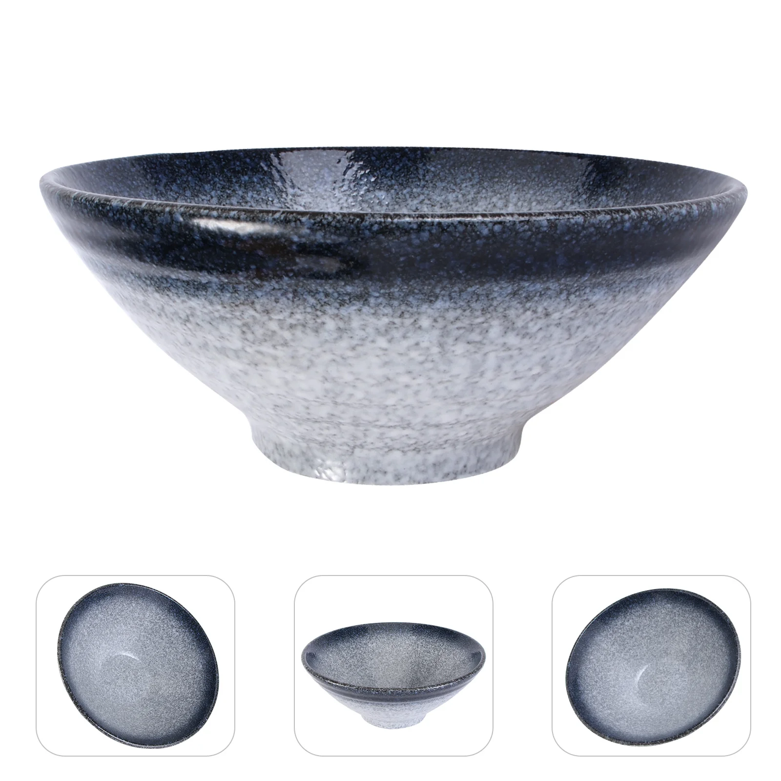 

Ceramic Ramen Bowl Beautiful Appearance Fine Workmanship Perfect for Salads Snacks Desserts Hotel Decorative Use