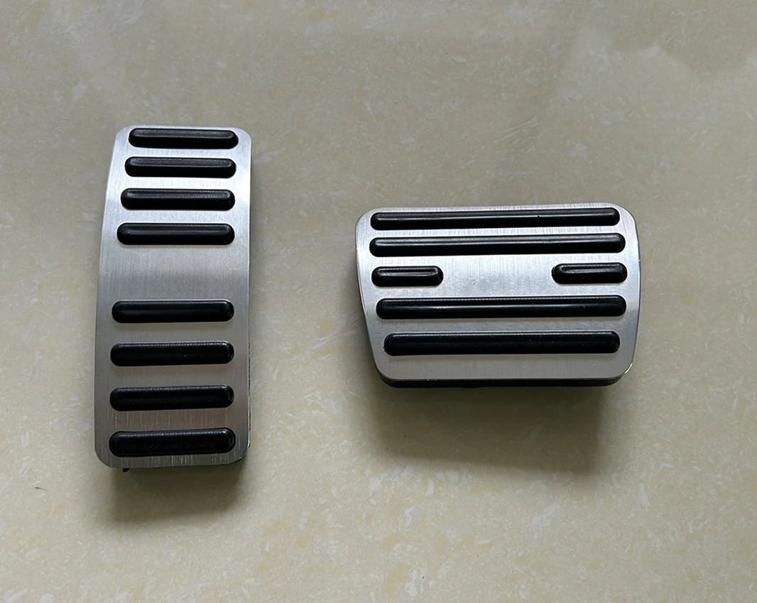 Aluminum Fit SAIC MGS5 MG S5 EV 2024 2025 Accelerater Pedal Fuel Gas Pad Brake Foot  Suport Cover Anti-SkipCar Accessory
