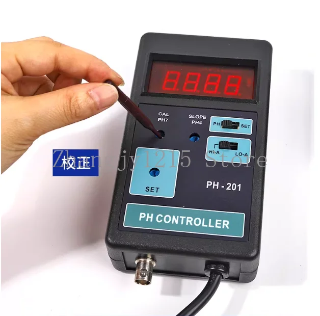 PH-201 Online Digital PH Controller AC100-240V Aquarium Fish Tank 0.00~14.00PH