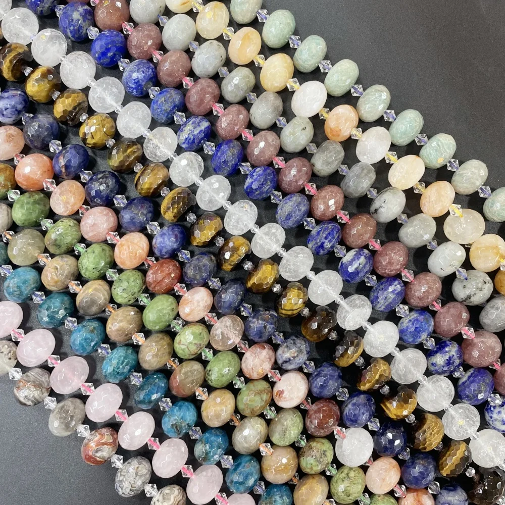 

13x18 мм натуральный тигровый глаз сумасшедший агат мультигранный Радужный драгоценный камень DIY бусины ювелирные изделия браслет ожерелье кулон украшение подарок