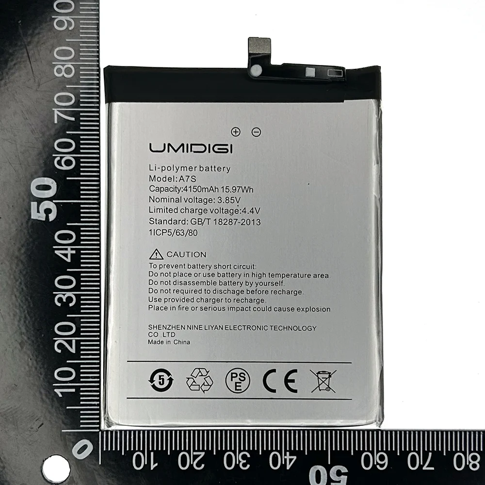 Brand new 4150mAh UMI 100% Original Battery For Umidigi A7S A7 S Mobile Phone Battery Batteria Fast Shipping Battery + Tools
