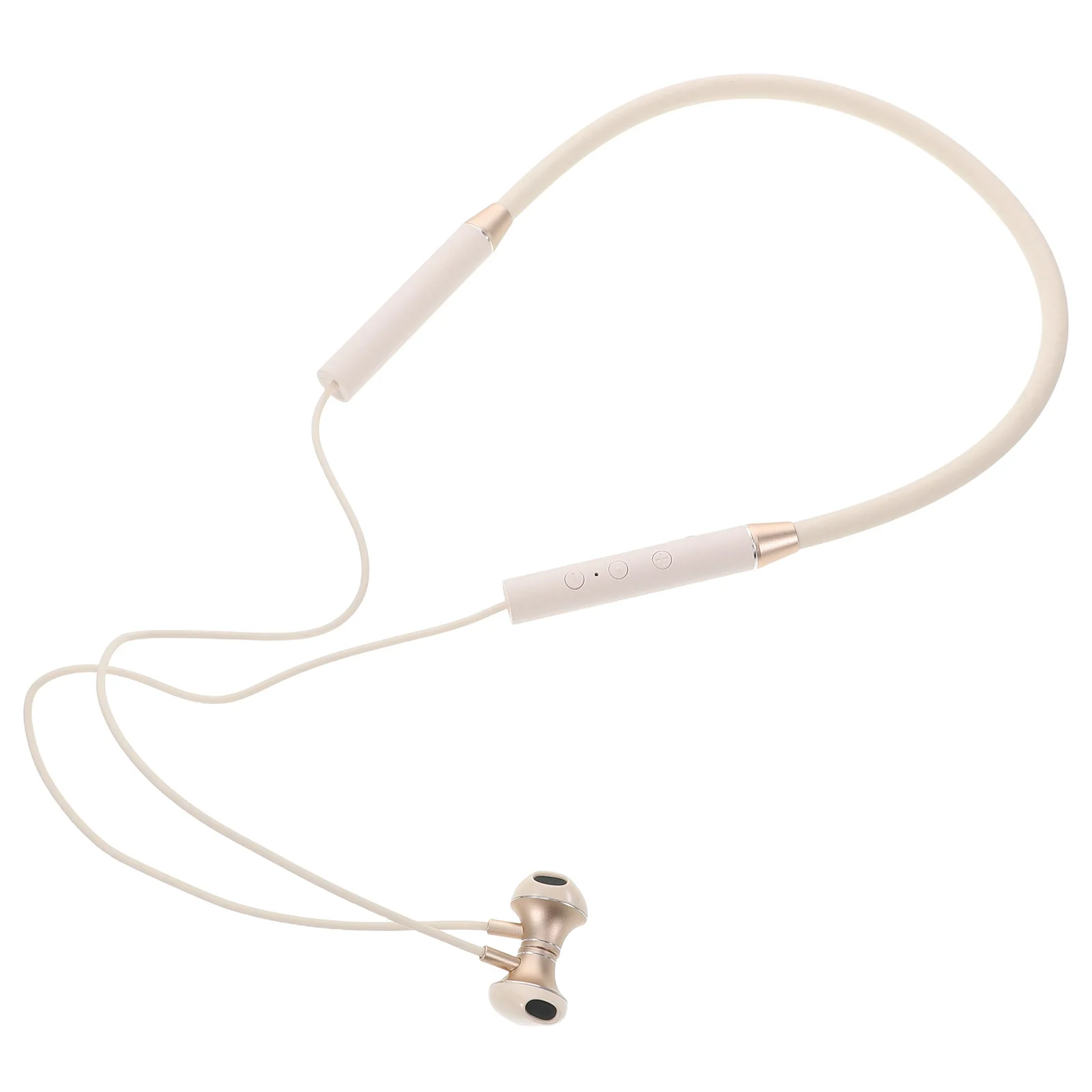 

Noise Cancelling Earphones In-Ear Neckband Long Life For Outdoor Sports Running Gym Cycling Travel White