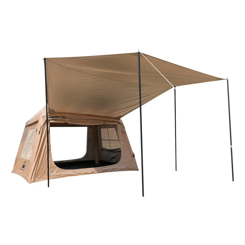 

Airo Romantic Camp Home Inflatable Camping Tent Four Seasons Waterproof Oxford Cloth Quick Automatic Opening 3-4 Person One
