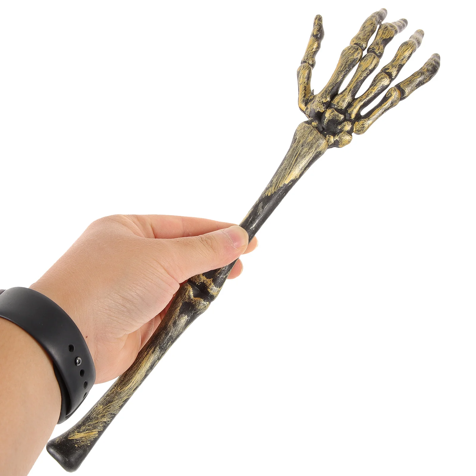 

Salad Arm Staff Miss Skull Shape Spoon Plastic Serving Hands Halloween