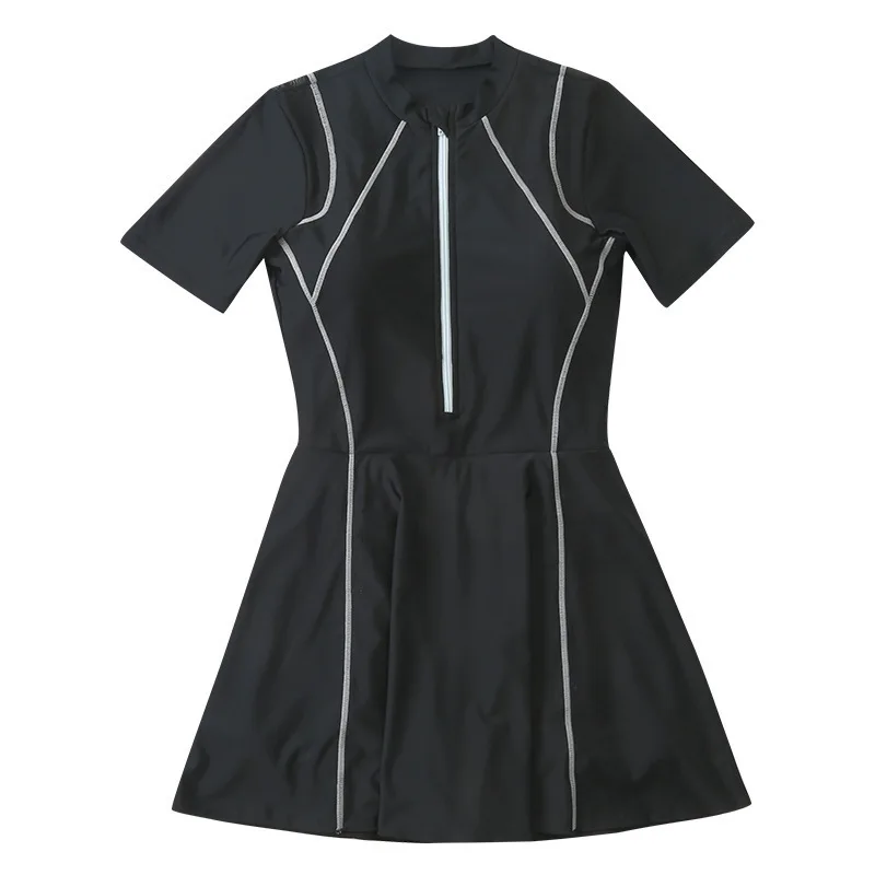 

Консервативный женский комплект купальников большого размера, свободный топ и низ для плавания, скрывающее мясо бикини