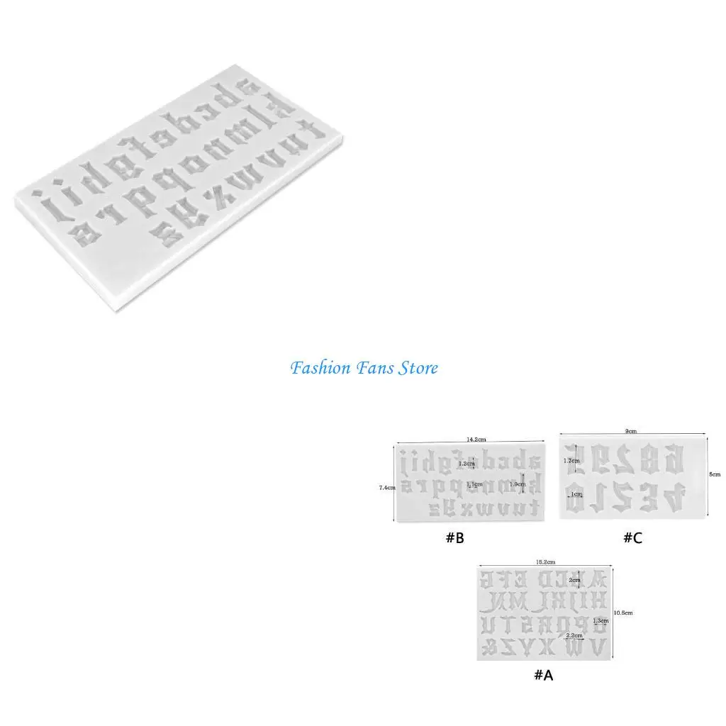 

Готический шрифт, буквы и цифры, брелок для ключей, форма из эпоксидной смолы, алфавит ручной работы, подвески, силиконовая сам,