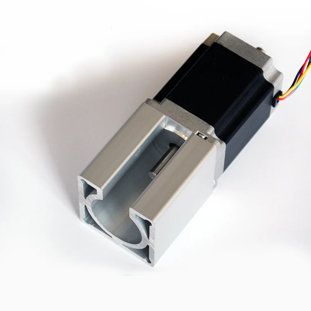 57 Staffa motore passo-passo Supporto ad alta precisione in lega di alluminio per router di CNC Supporto per fresatrice per incisore per router di legno