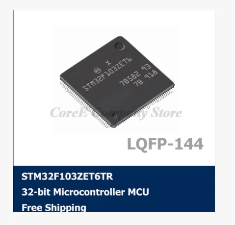 1PCS STM32F103VET6 LQFP-100 ARM Cortex-M3 32-bit Microcontroller MCU