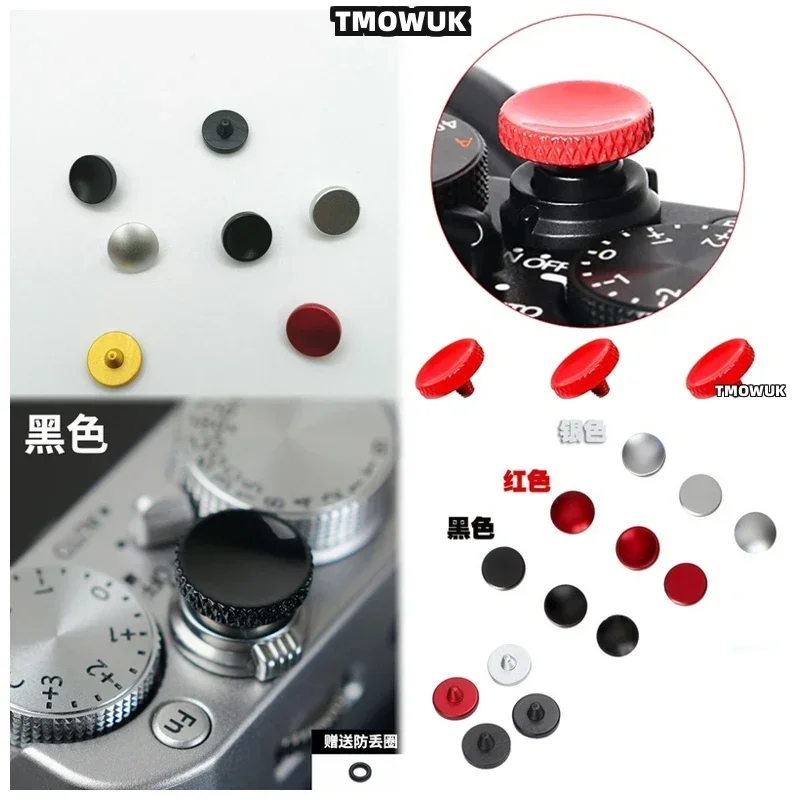 

Precision Aluminum Concave Shutter Release For Fujifilm X100S X100F XPro3 XT4 XT20 XE2S GFX50S XT100 XA3 Cameras