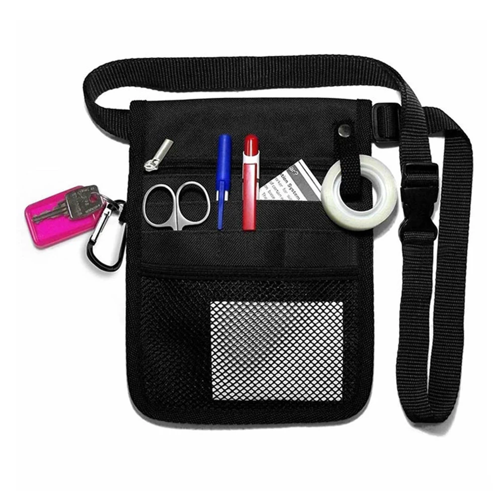 Bolsa de ombro bolsa fanny pacote ferramenta saco feminino cinto de enfermagem organizador para armazenamento de ferramentas profissionais atividades ao ar livre
