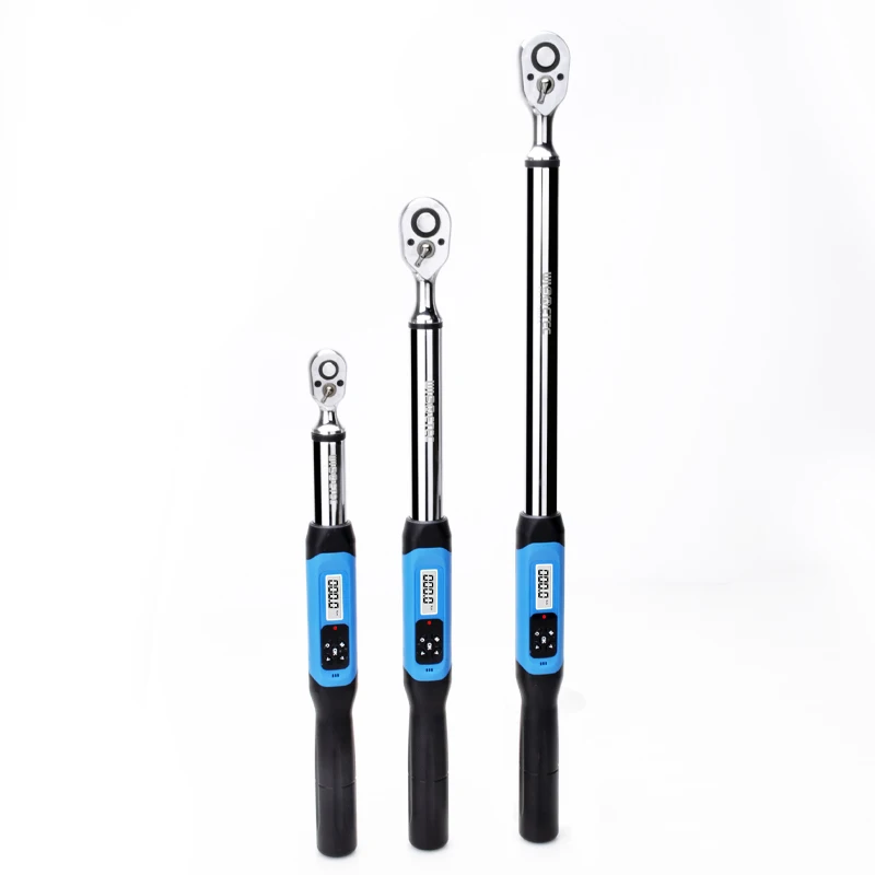 Tool High Precision Strong Torsion 1/4 3/8 1/2 3/4 Bike Car Repair Ratchet Adjustable Drive Digital Display Torque Wrench