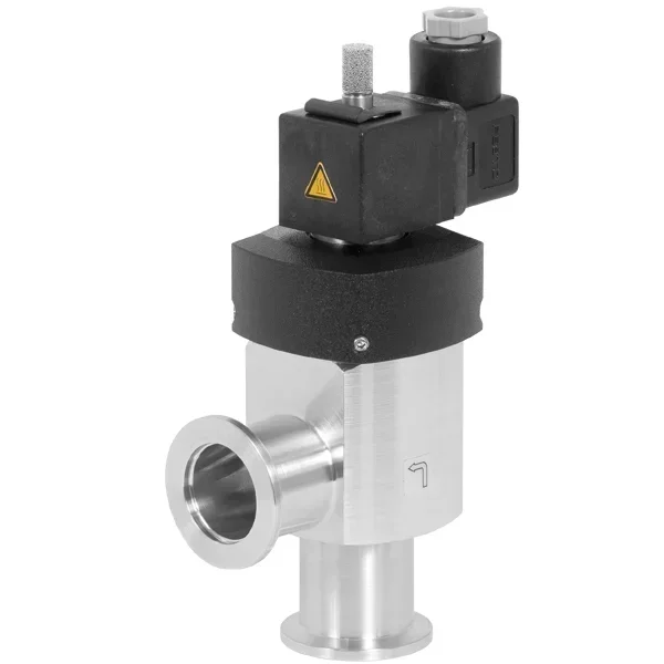 

2025 Hot Sale Vacuum Supplier KF High Vacuum Electromagnetic Driven Angle Valve