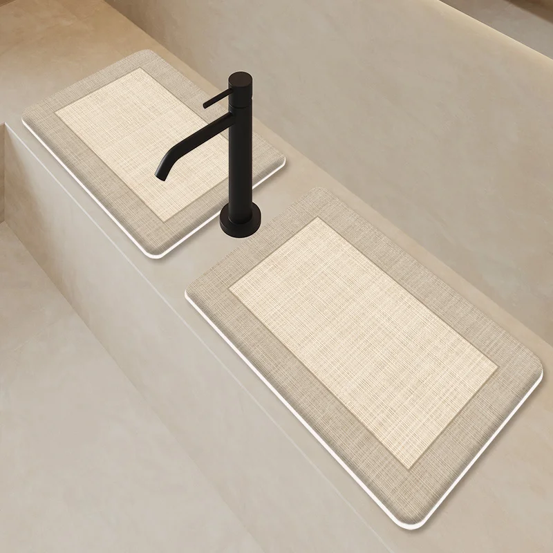 

Коврик для кухонной мойки Batoom: влаговпитывающий, быстросохнущий, защита от брызг, силиконовый, для домашнего использования