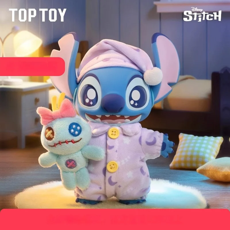 

TOP TOY Stitch Dress-Up Vinyl Plush Blind Box Collectible Figure Desktop Ornament Doll Toy Gift For Anime Cartoon Fans