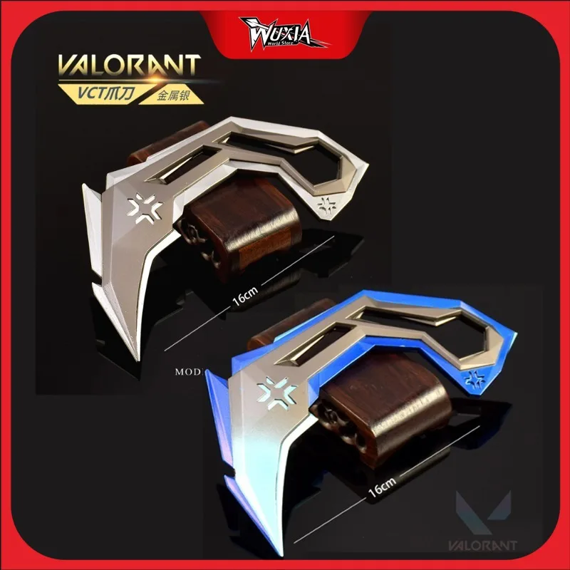 New 16cm VALORANT VCT Knife Weapon Game Periphery Metal Model Collection Ornament Decoration Crafts for Boys Birthday Gifts Toys