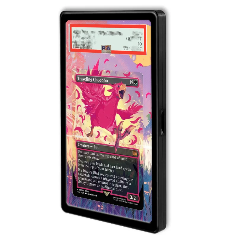 عرض فني لبطاقات TCG السحرية فاينل فانتسي FF كلاود تيفا أنيمي لعبة توسيع عشاق الفن الهدايا حافظة واقية من الأكريليك ذاتية الصنع #3