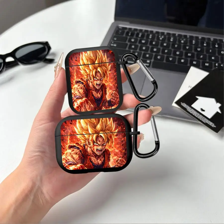 Чехлы для наушников AirPods Pro3, Pro2, 4, 3, 1, 2 с мультяшным дизайном D-ragonS B-allS