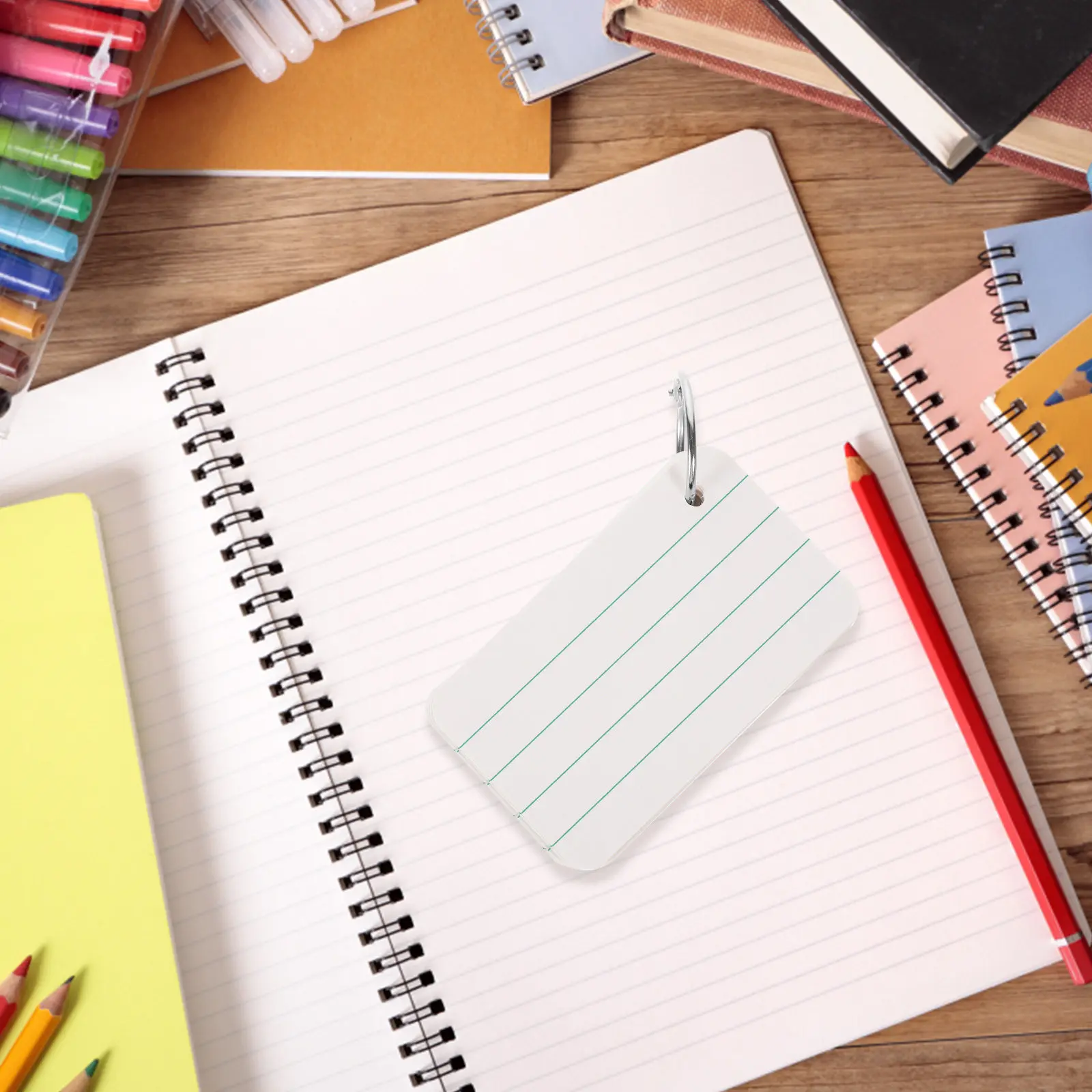 Blank Vocabulary Flash Cards Set – Thick Smooth DIY Note Cards for Memory Training, Message Notes & Creative Card Making