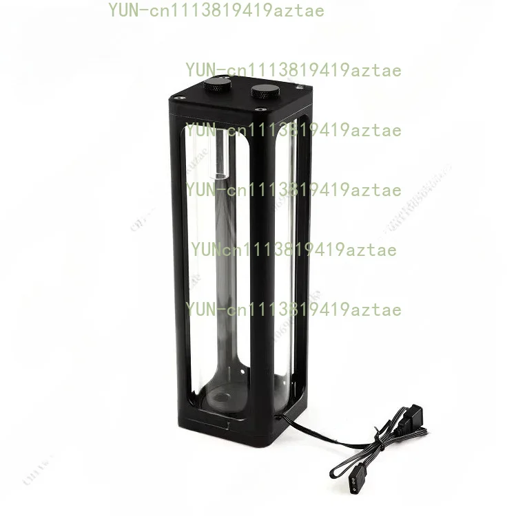 RX7 Water-cooled Glass Square Water Tank, 5V Symphony Lamp, Main Board Synchronous Cooling Accessory