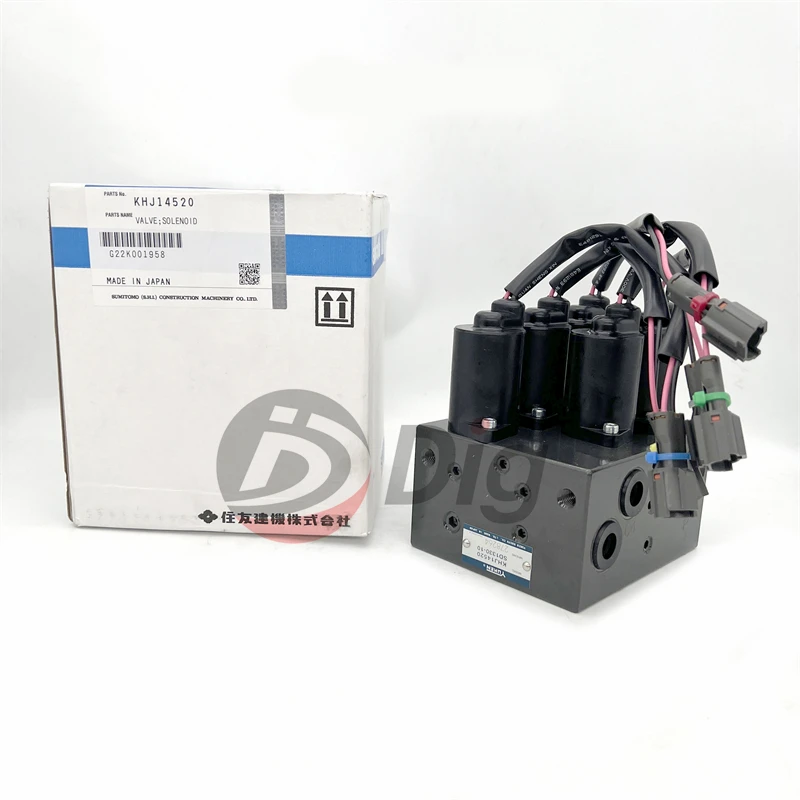 

SD1330-10 LL001140 Solenoid valve KHJ14520 solenoid valve for SH200-5 SH350-5