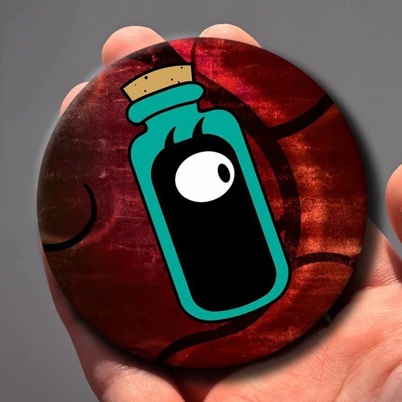 Disenchantment Luci Enamel Pin Luci Do It Anime Cartoon I'm Not A Cat Kawaii Brooch Creative Badge Bag Clothing Accessories Gift