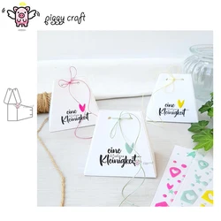Piggy Craft metal cutting dies cut die mold Gift box decoration Scrapbook paper craft knife mould blade punch stencils dies