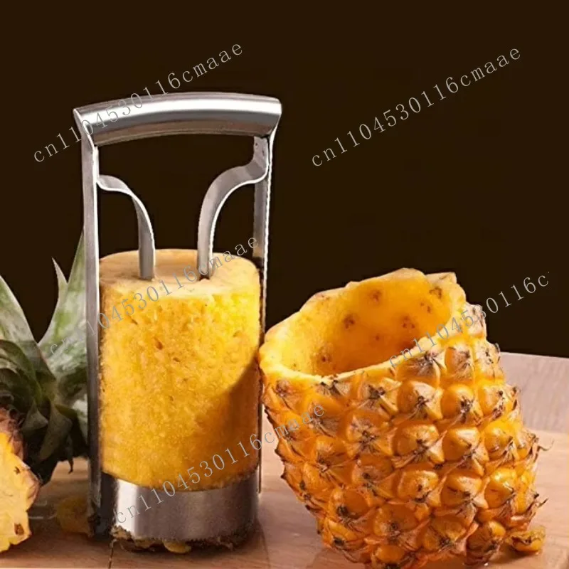 New Design Stainless Steel Hand Fruit Peeler Slicer Kitchen Gadgets Pineapple and Other Fruit Metal Tools