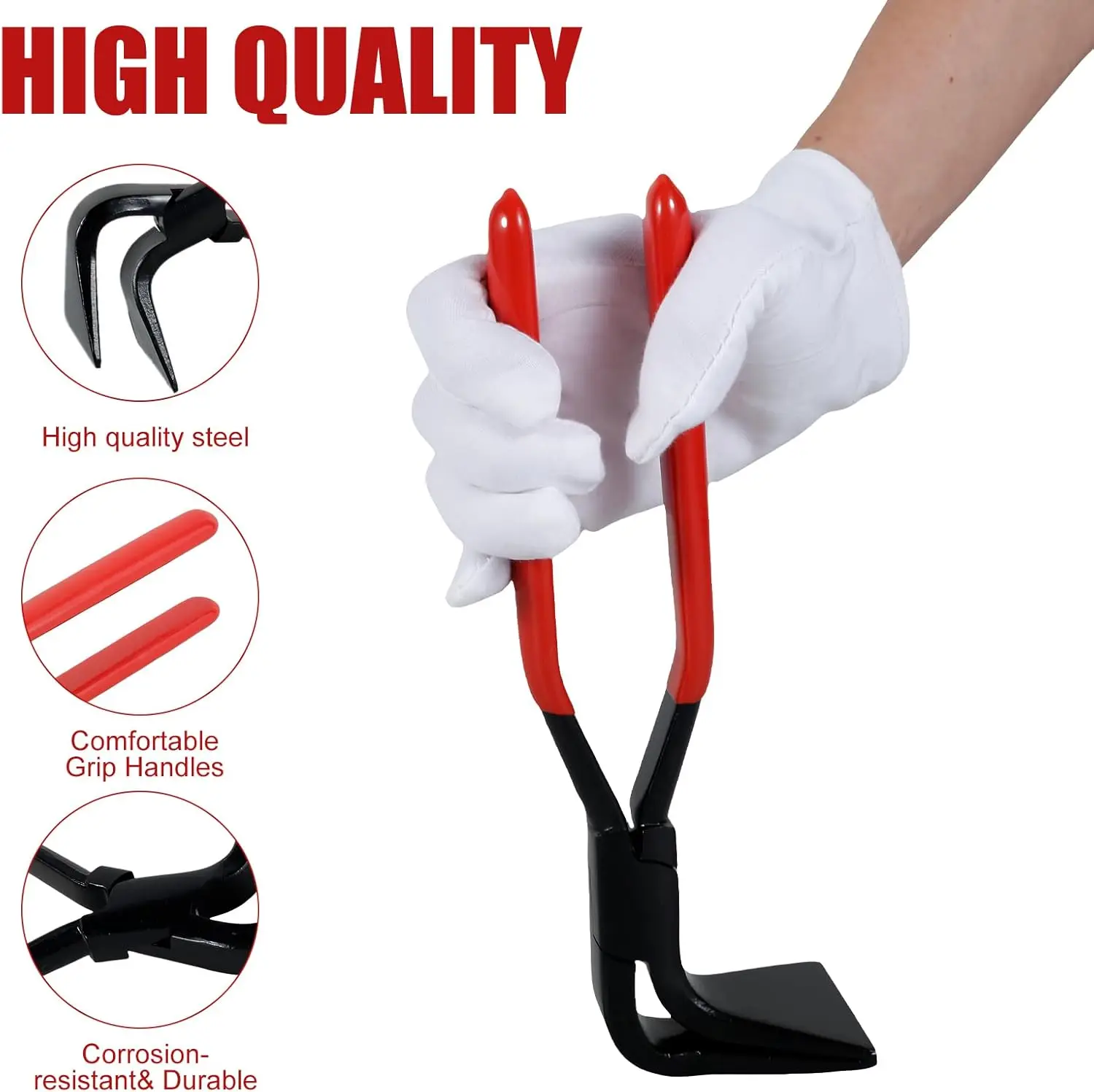 Durable Steel Metal Bending and Flattering Pliers Straight/45°/90° Sheet Metal ToolsHand Seamers Metal Sheet Bender Tool