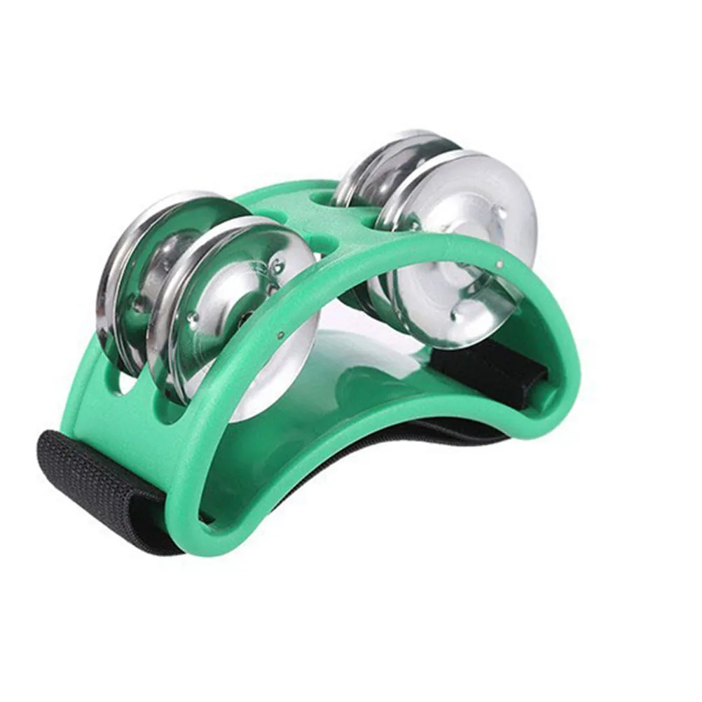 Tambourin de pied pour enfants, éducation musicale, son secouant, hochet, développement de l'attention du bébé, Instrument de Percussion, spectacle sur scène