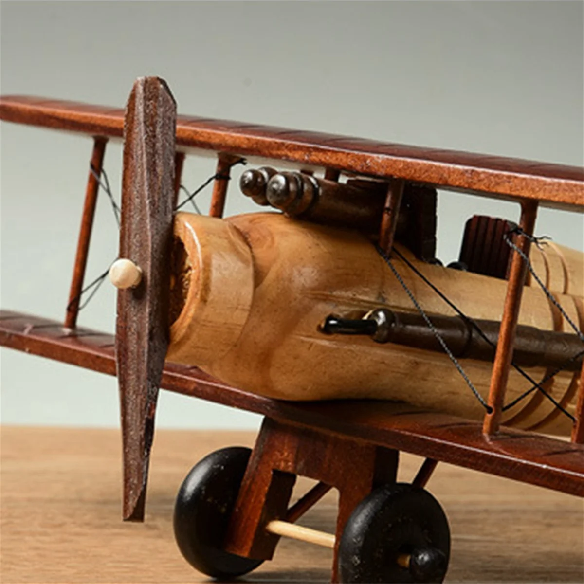 ABRN-modelo de avión de madera - Collectible Vintage Photos reseña y precio