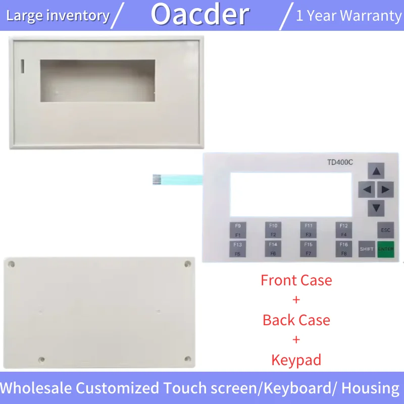 TD400C 6AV6640-0AA00-0AX0เมมเบรนปุ่มสวิทช์แป้นพิมพ์ TD400C 6AV6แป้นพิมพ์640-0AA00-0AX1เคสพลาสติกปลอก C กว่า