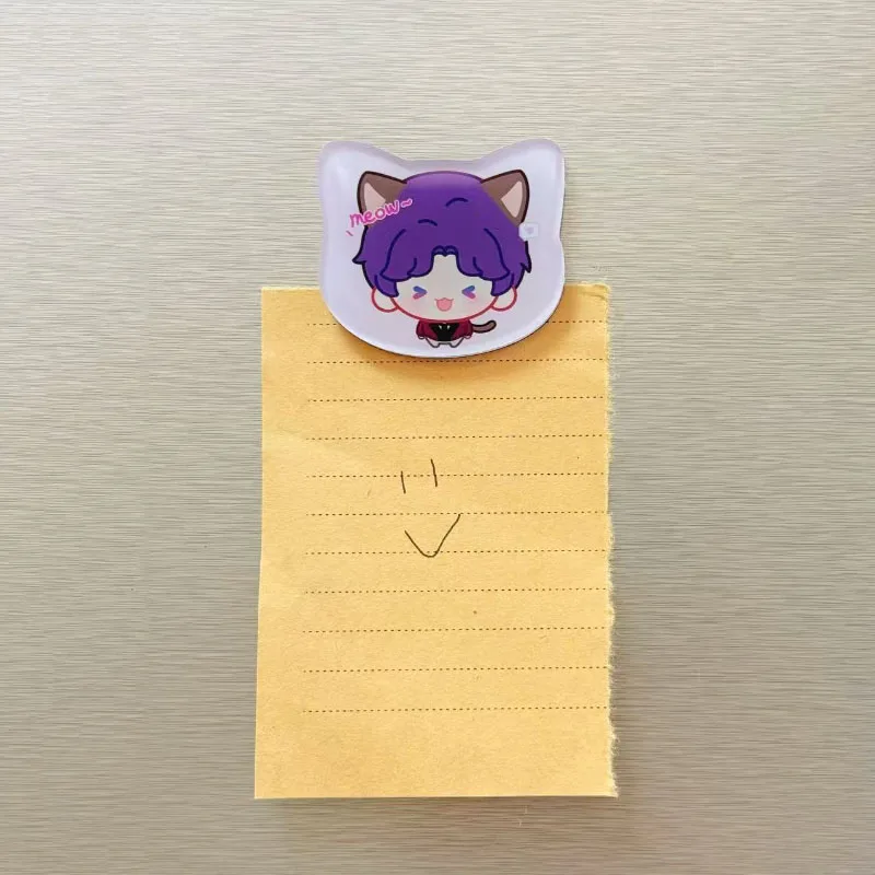 Magnes na lodówkę z akrylu z motywem gry Love and Deepspace, postaci Xavier, Zayne, Rafayel, Sylus, Caleb, akcesoria do cosplayu, ozdoba, rekwizyty.