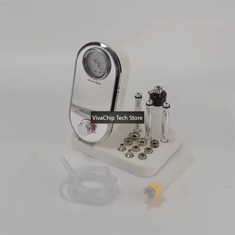 VivaCT3in1 Diamond Dermabrasion Vacuum Spray Crystal Therapy Microdermabrasion Blackhead Removal Skin Peeling Face Deep Cleaning