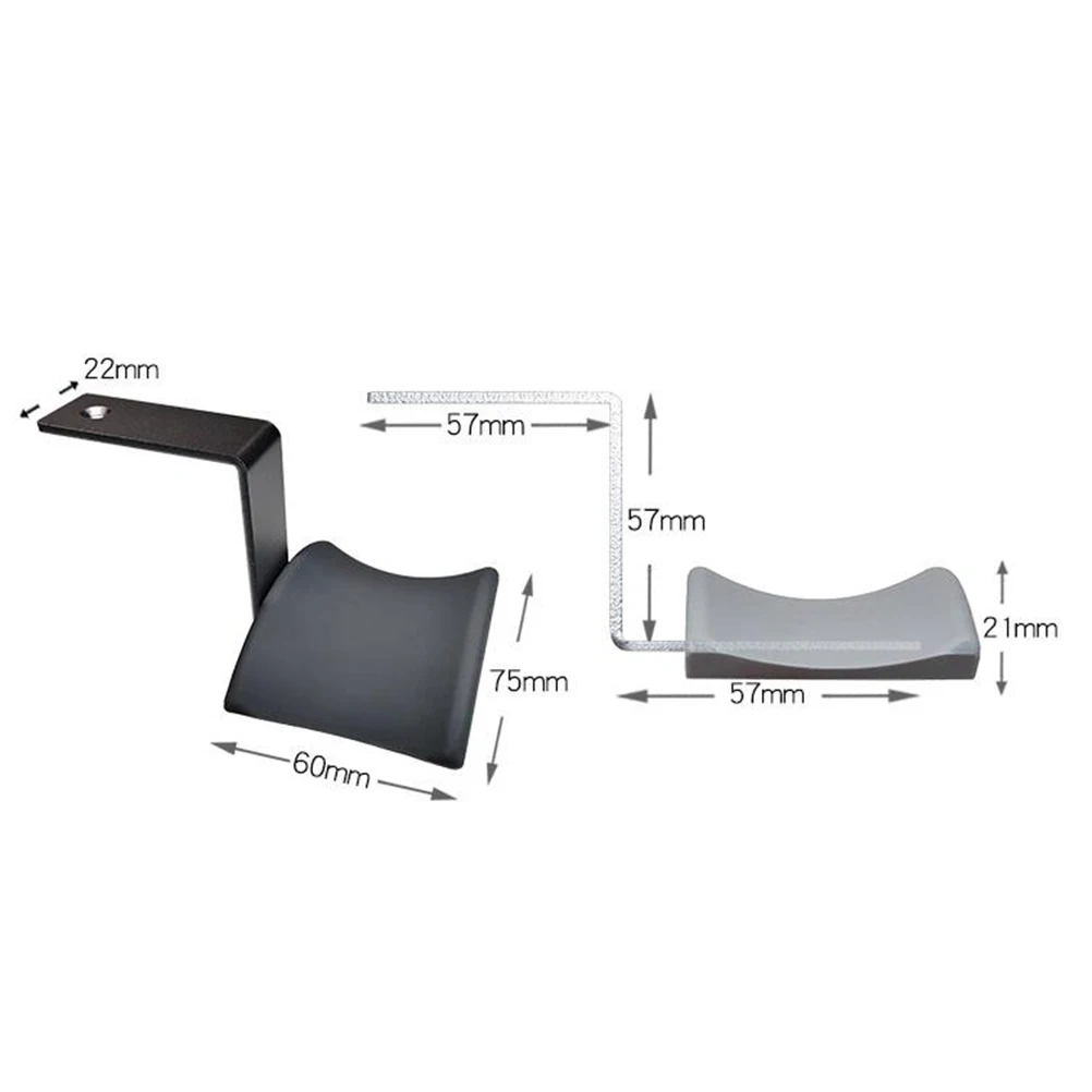 

Headphone Hook Desk for Headphones Holder Wall Metal Storage Rack Hangers Small Computer Headset Monitor