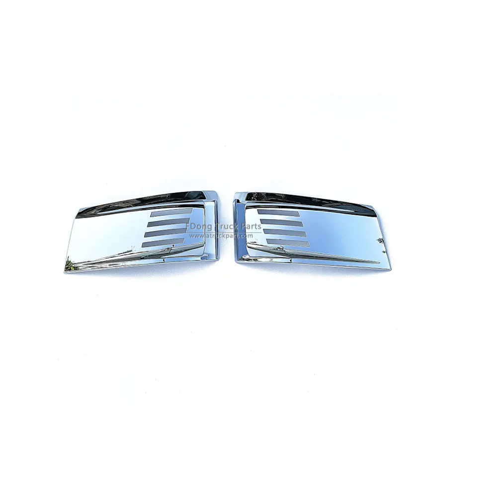 FDONG 1 Set 2 Pcs Chrome Corner Lamp Cover for MITSUBISHI FUSO CANTER 2010