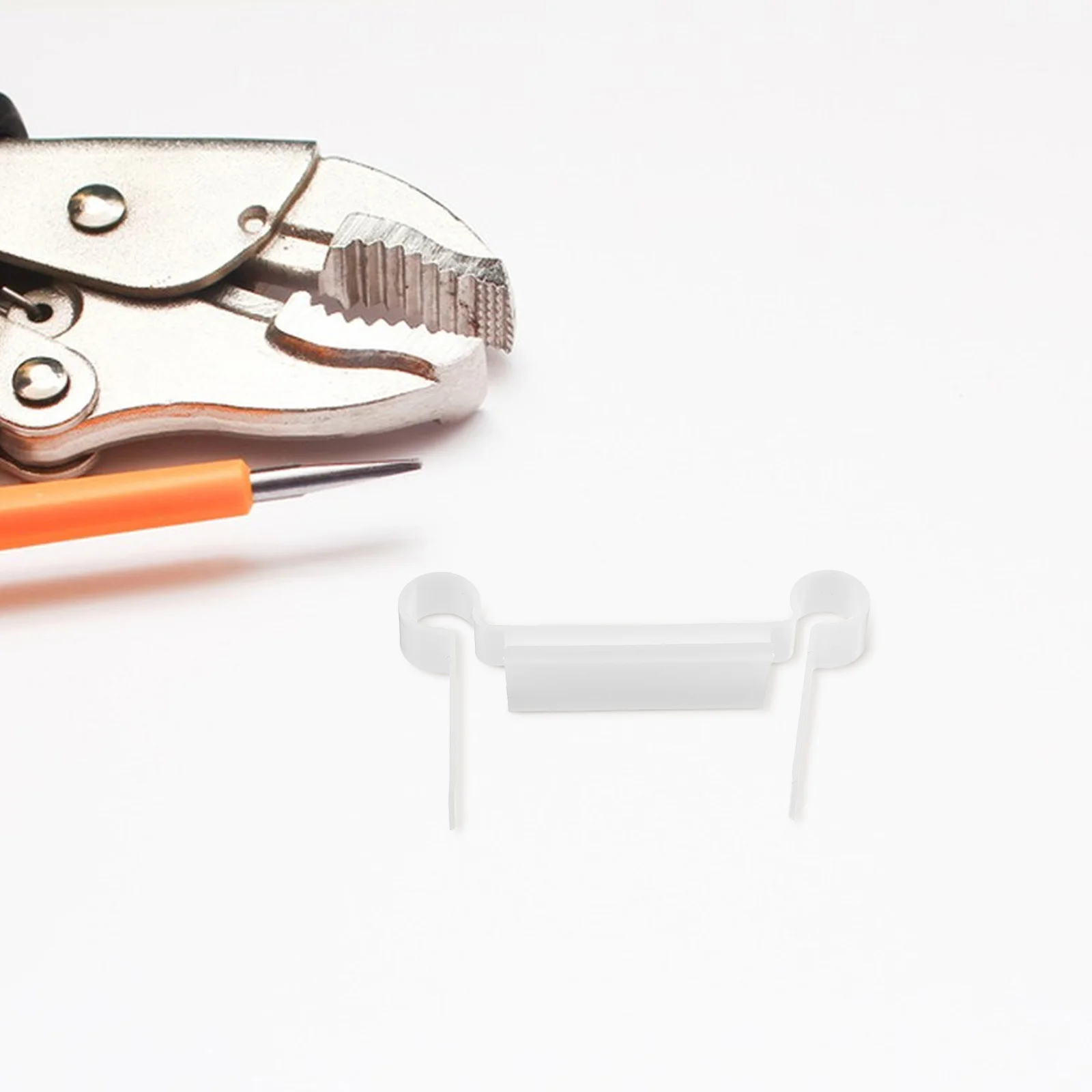 

2pcs Glass Clamp Gasket Plastic Shower Door Hinge Replacement Pad For Bathroom Shower Room Home Office Hotel Cafe Glass