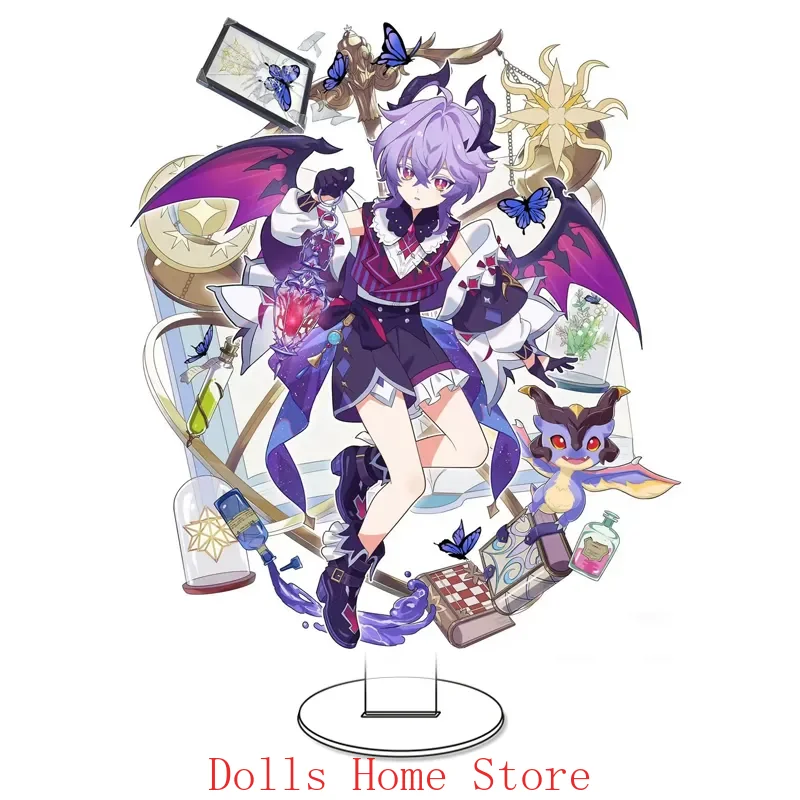 

Durin Genshin Impact косплей аниме 10 см милая игровая фигурка акриловая подставка модель тарелка настольный орнамент стоячий знак подарок для фанатов