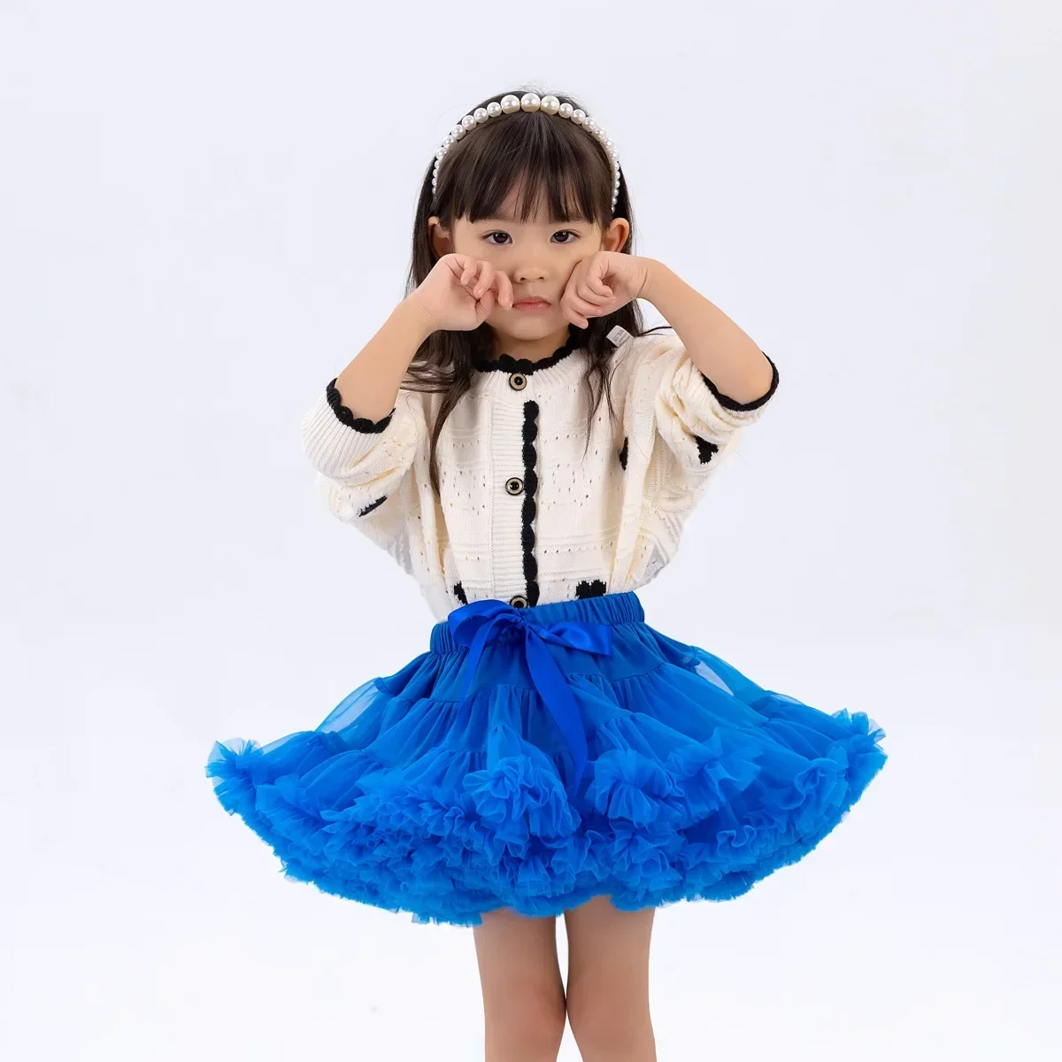 New Tutu Skirt Baby Girl Skirts Princess Mini Pettiskirt Party Dance Rainbow Tulle Skirts Girls Clothes Children Clothing